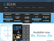 Tablet Screenshot of jglm.org